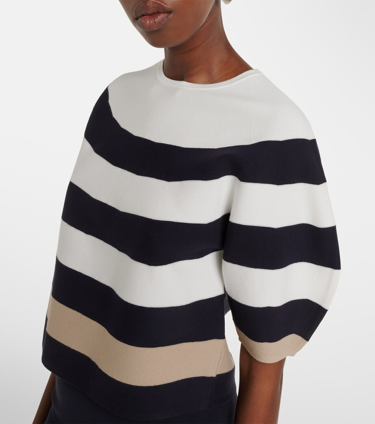 Max Mara Striped knitted sweater