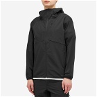 Snow Peak Men's Active Comfort Zip Up Parka Jacket in Black