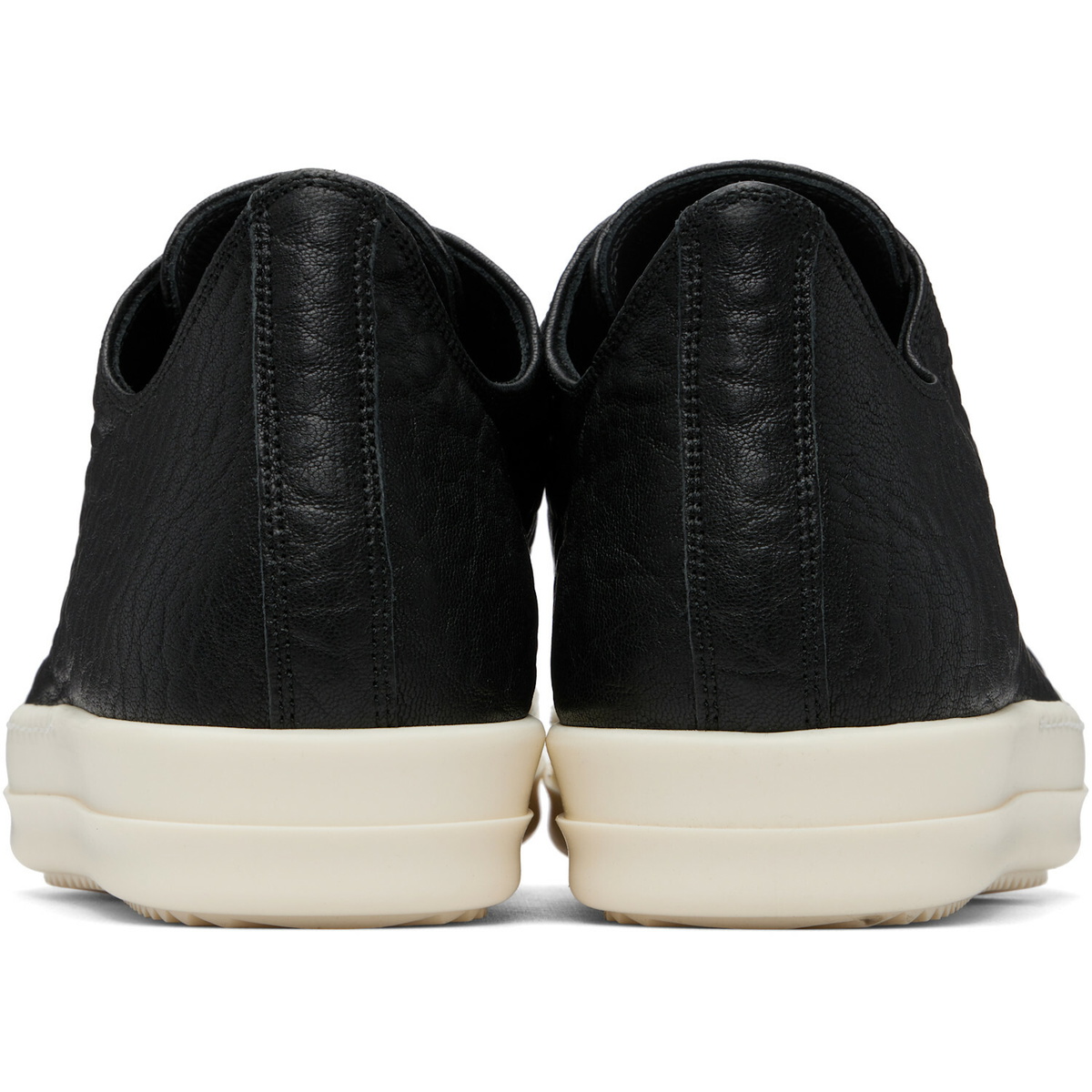 Rick Owens Black Tower Low Sneaks Sneakers