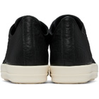 Rick Owens Black Tower Low Sneaks Sneakers