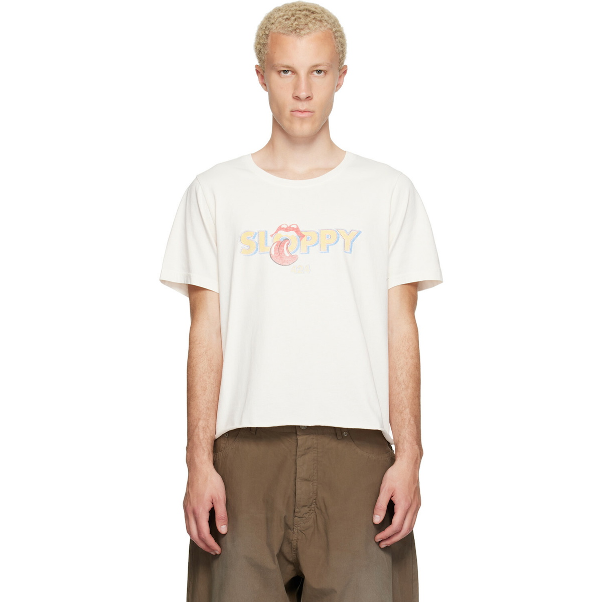 424 Off-White 'Sloppy' T-shirt