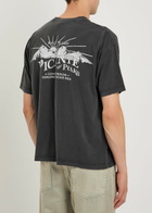 Picante Peaks Patch Printed Cotton T-shirt Black Other