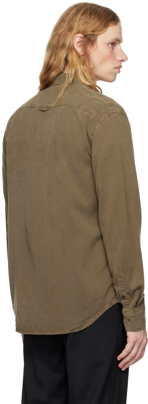Filippa K Khaki Zachary Shirt