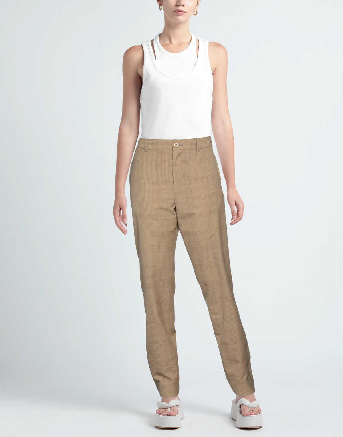 Lemaire Womens Pants Sand