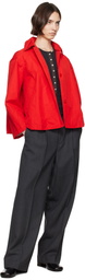 CASEY CASEY Red Drays Jacket