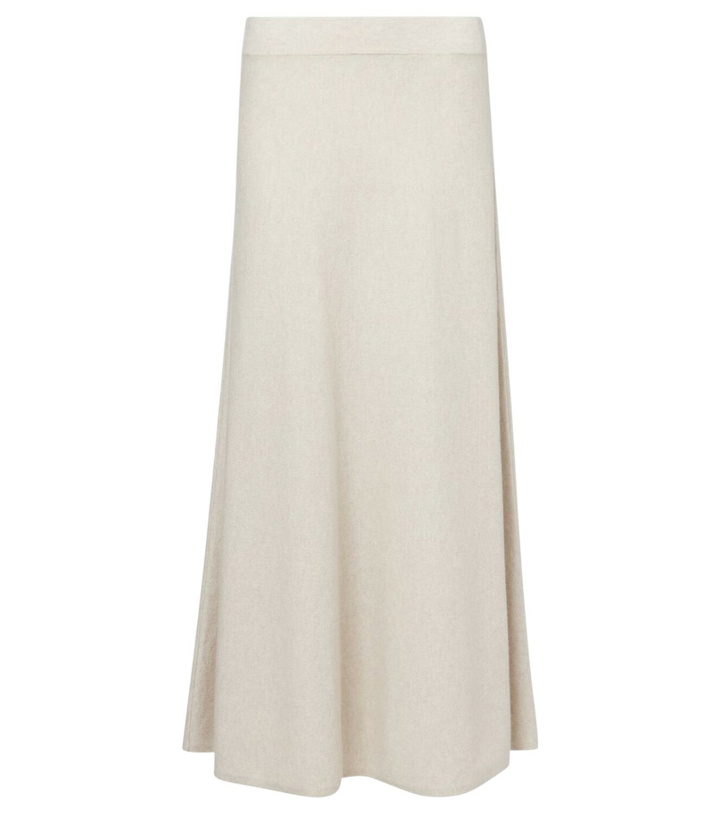 Photo: Lisa Yang Torie high-rise cashmere maxi skirt