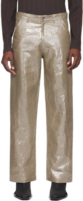 Photo: SC103 Brown Fossil Trousers
