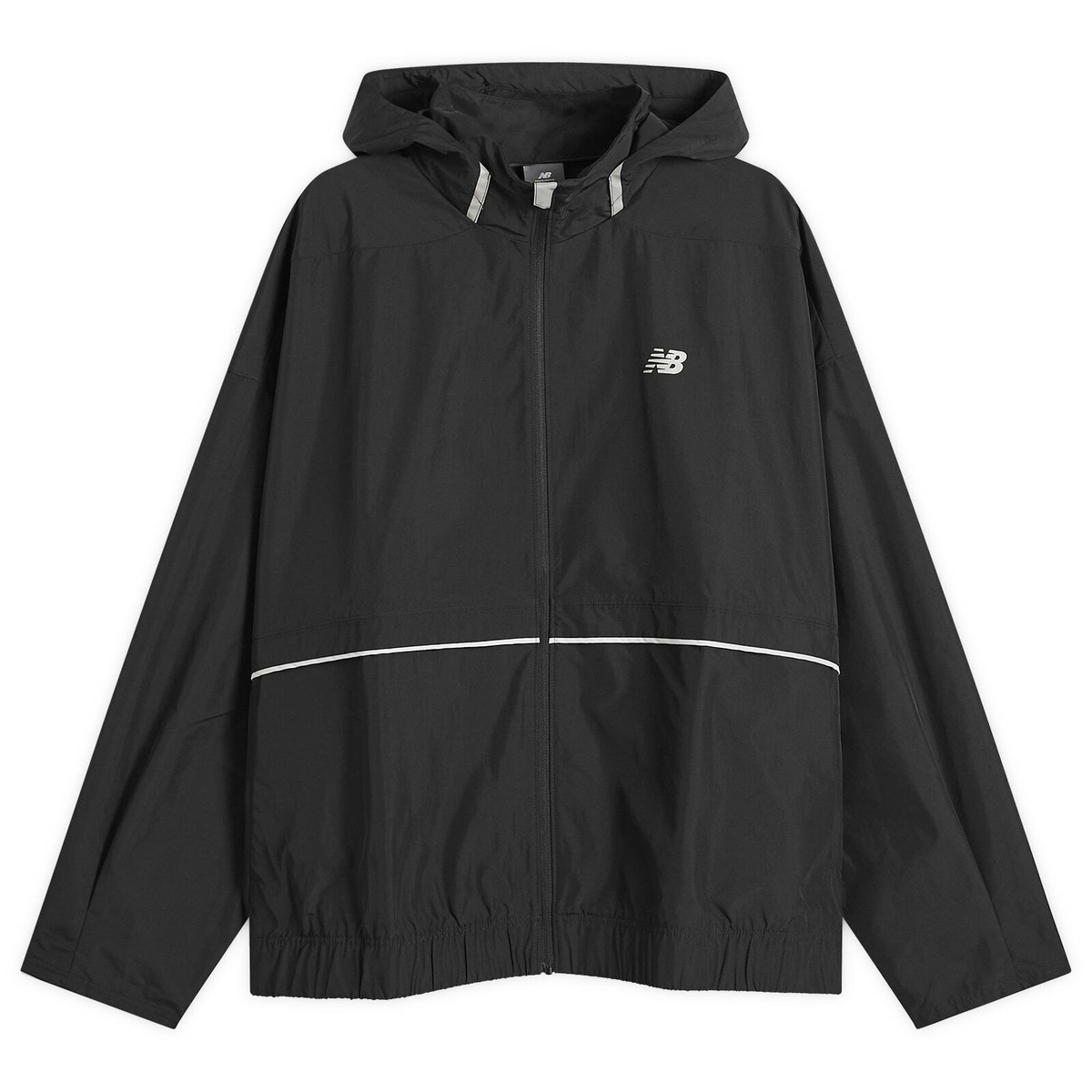 New Balance Men's Elusive Shell Jacket in Black
