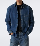 Saint Laurent Cassandre denim shirt