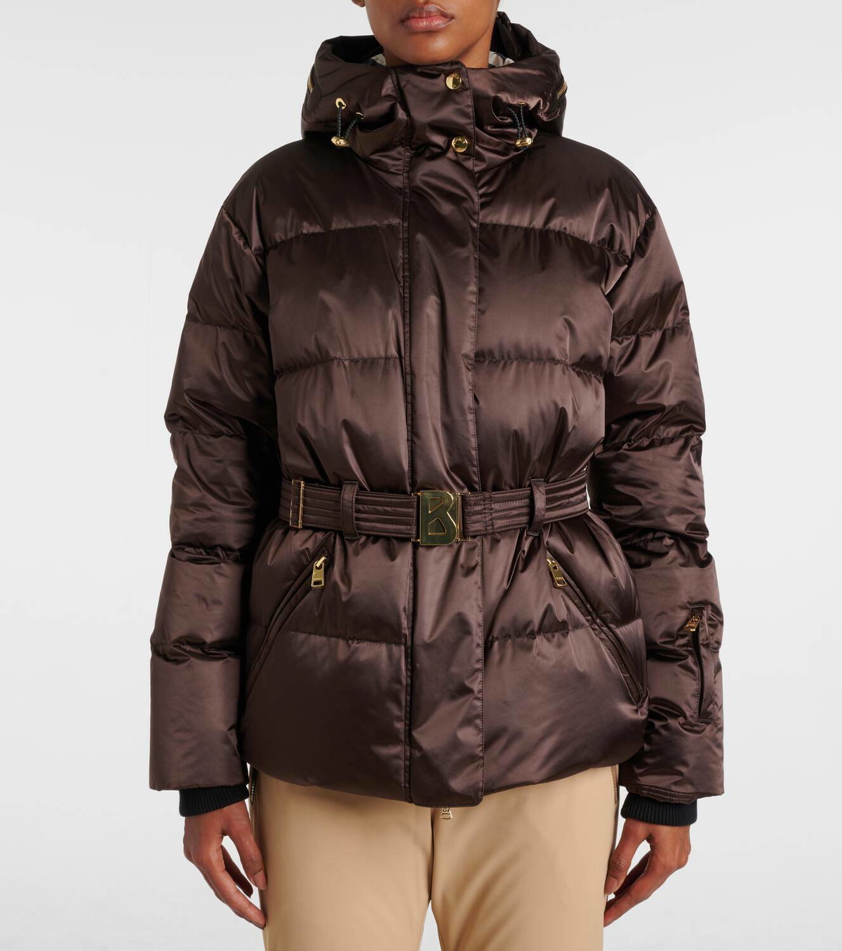 Bogner Selma belted ski jacket