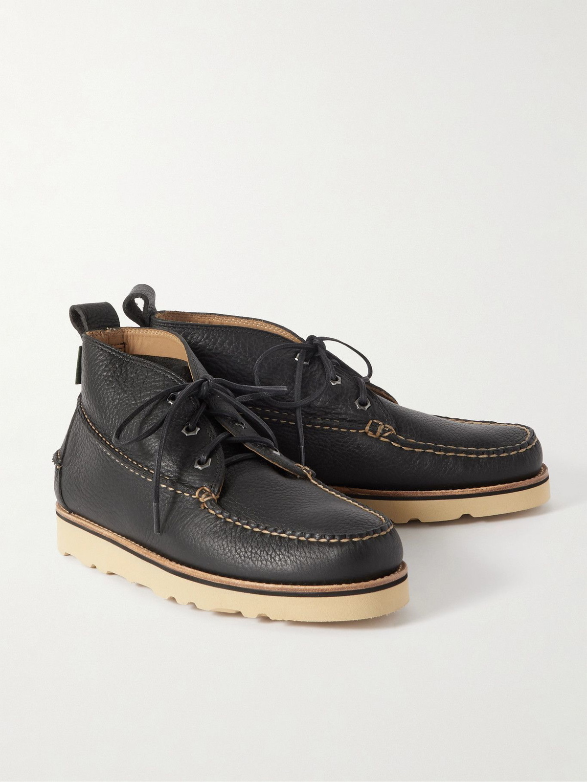 G.H. Bass & Co. Tan and Black Lace-Up Boots G.H. Bass Alpine Hiker - Black – Kith main image 2
