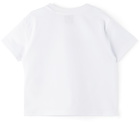 Burberry Baby White Thomas Bear T-Shirt