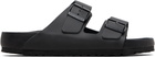Birkenstock Black Regular Arizona Sandals