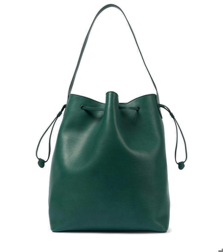 Photo: The Row Belvedere leather bucket bag