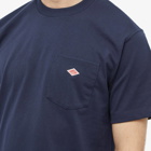 Danton Men's Pocket T-Shirt in Navy