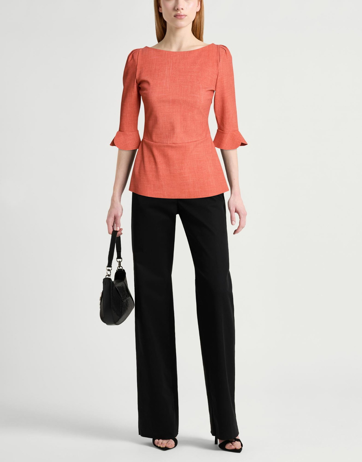 Chiara Boni La Petite Robe Womens Top Rust