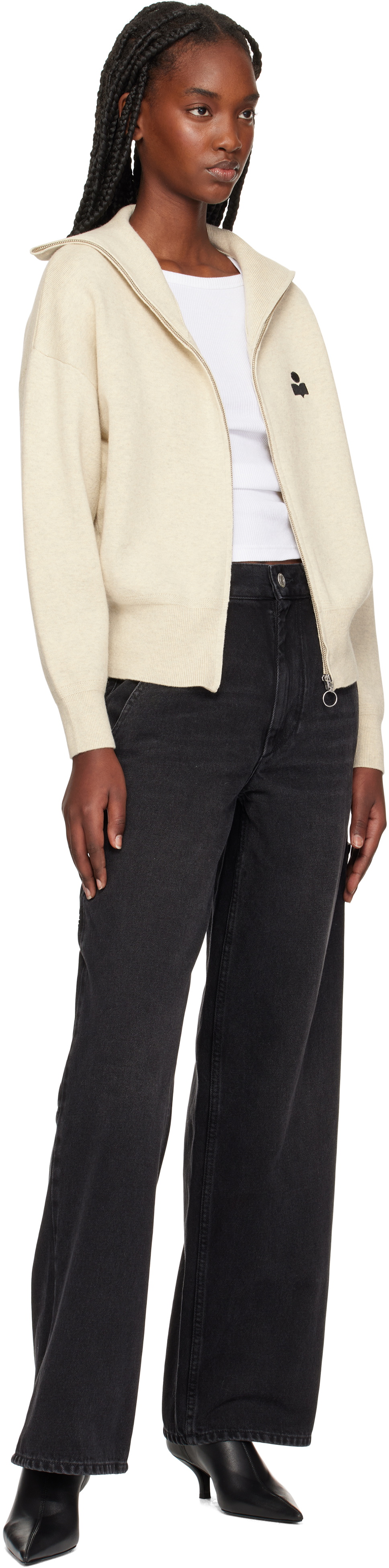 Isabel Marant Etoile Beige Axelle Sweater Isabel Marant Etoile