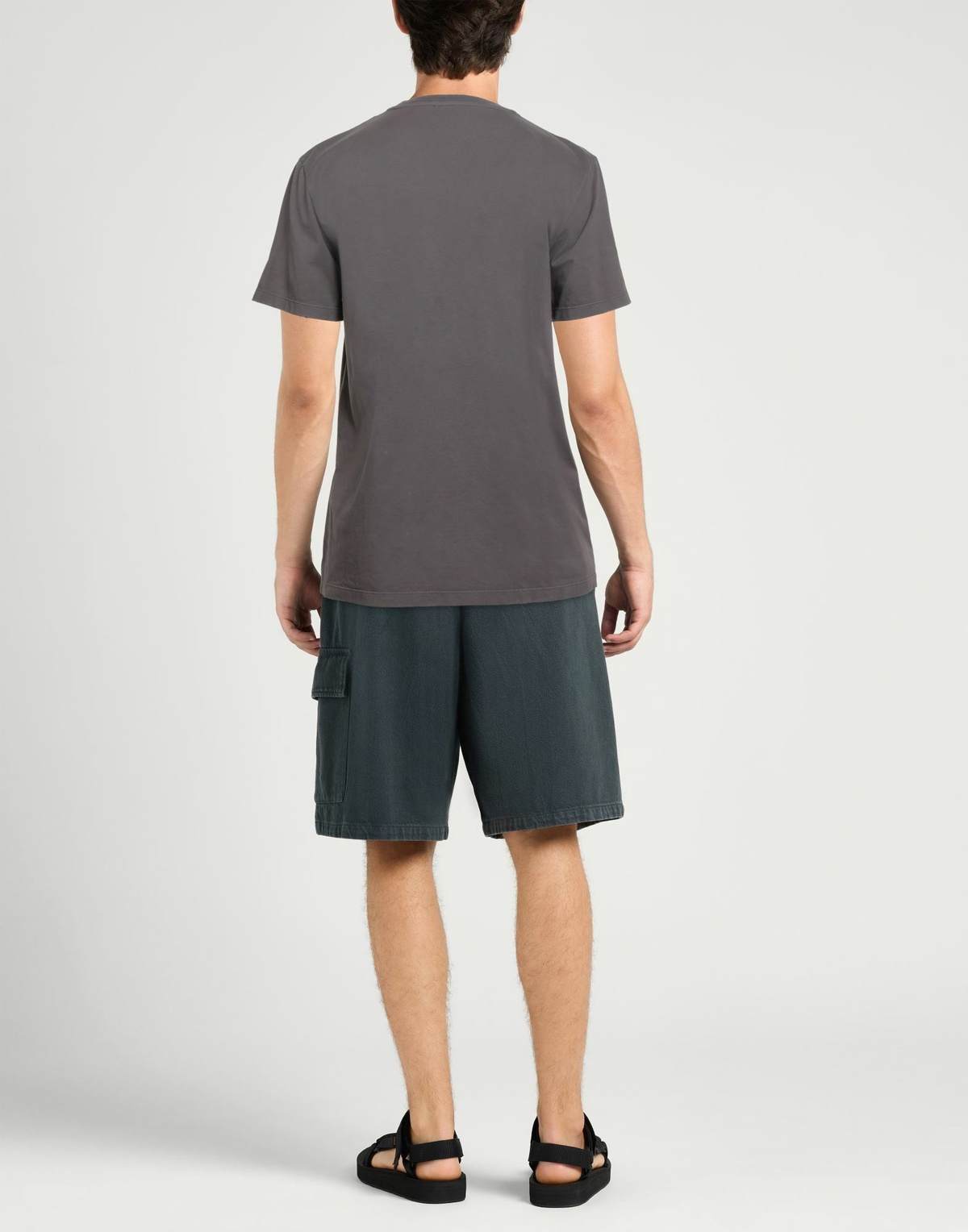 Dondup Mens T-shirt in Grey