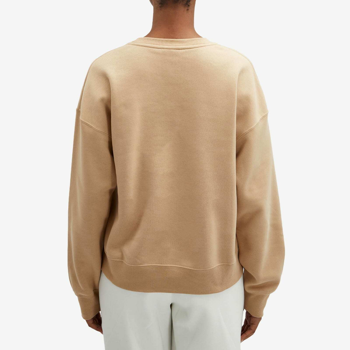Air Jordan Women's Brooklyn Fleece Crew Sweat in Desert