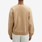 Air Jordan Women's Brooklyn Fleece Crew Sweat in Desert
