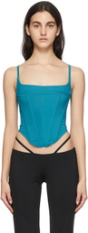 Miaou SSENSE Exclusive Blue Venus Corset