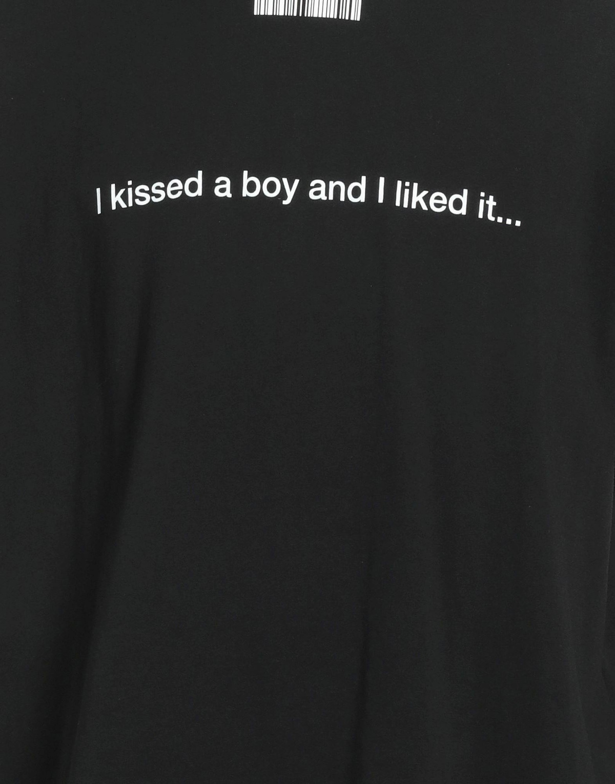 Vetements Mens T-shirt in Black