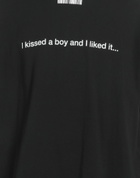 Vetements Mens T-shirt in Black
