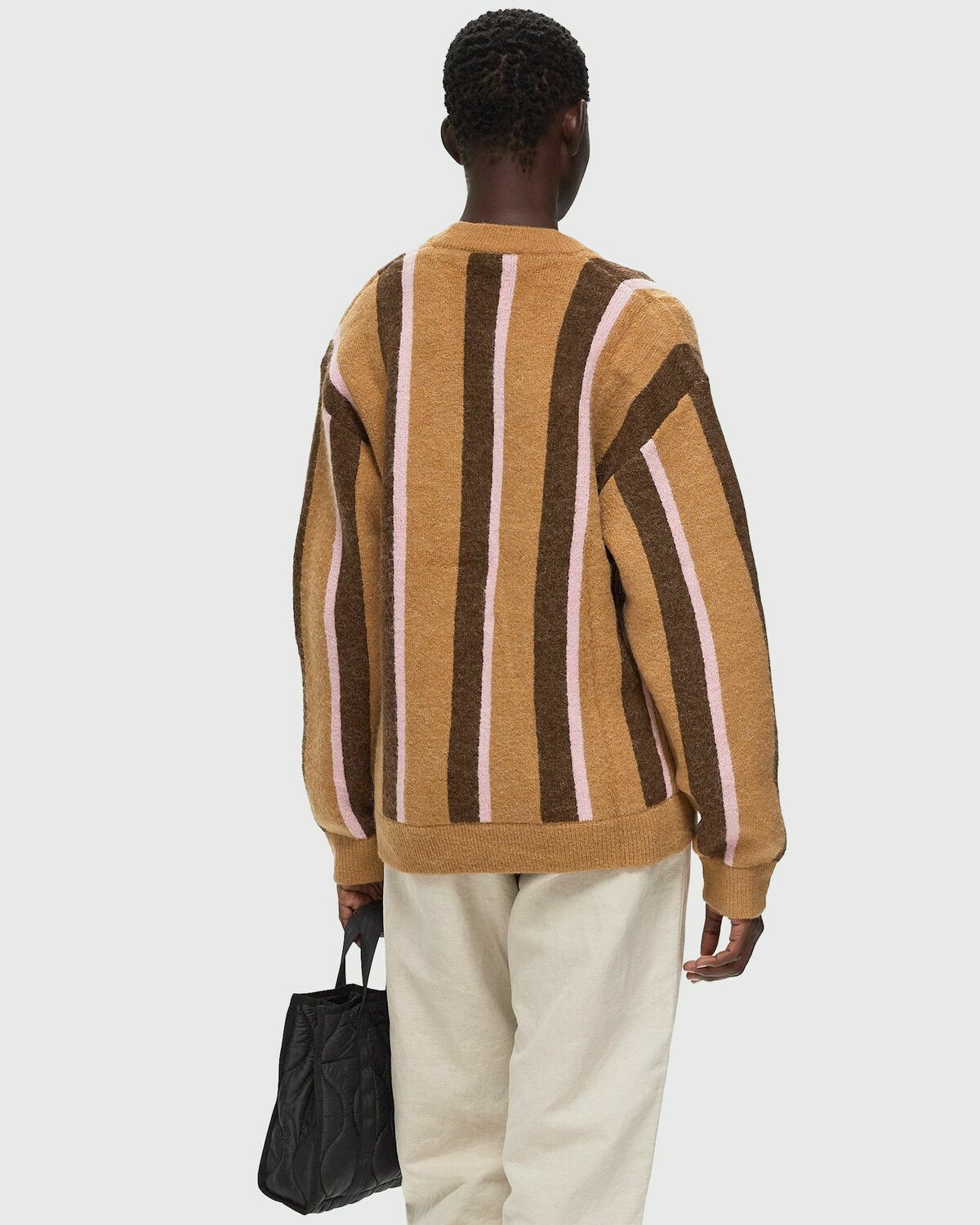 Stine Goya Long Sleeve Cardigan Brown Zippers & Cardigans
