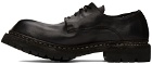 Guidi Black Daddy Lace-Up Shoes