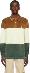 Noon Goons Off-White Cotton Long Sleeve Polo