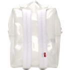 Levis White Clear Backpack