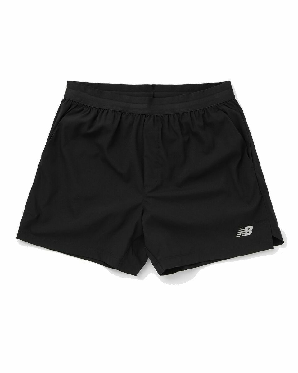 Photo: New Balance Ac Seamless Short 5  Lined Black - Mens - Sport & Team Shorts
