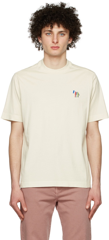 Photo: PS by Paul Smith Off-White Organic Cotton T-Shirt