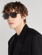 Bottega Veneta - Aviator-Style Metal Sunglasses