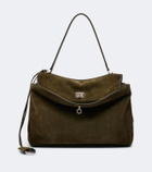 Balenciaga Rodeo Medium suede shoulder bag