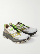 Saucony - Endorphin Edge Rubber-Trimmed Mesh Running Sneakers - Gray