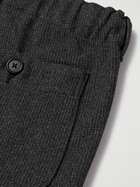 OrSlow - Straight-Leg Houndstooth Tweed Trousers - Gray