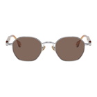 Etudes Silver and Tortoiseshell Liberte Sunglasses