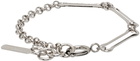 Justine Clenquet Silver Peter Bracelet