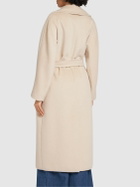 WEEKEND MAX MARA Tempera Wool Blend Belted Coat