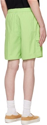 Pop Trading Company Green Painter Shorts
