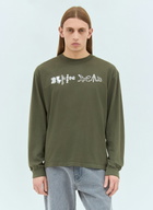 Brain Dead Earth Wisdom Long-Sleeve T-Shirt