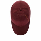 Acne Studios Men's Carliy Crinkled Nylon Cap in Burgundy