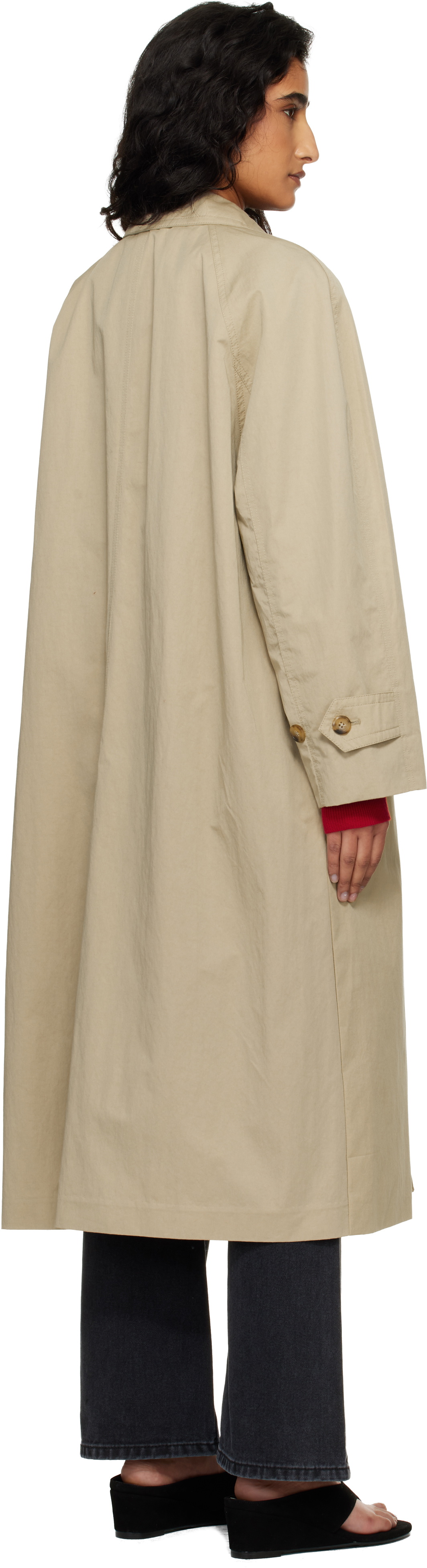 Dunst Beige Refined Mac Coat