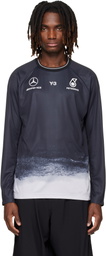 Y-3 Black Mercedes-AMG F1 Edition Mechanics Jersey T-shirt