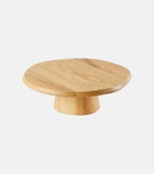 Serax 02 Dune wooden cake stand by Kelly Wearstler