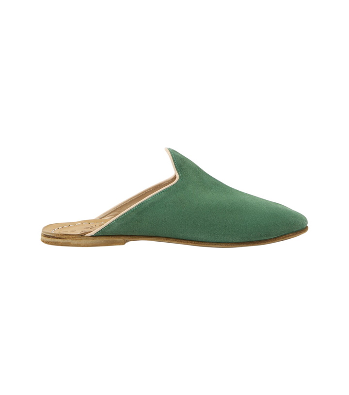 Photo: Sabah Baba suede mules