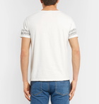 Remi Relief - Printed Cotton-Jersey T-Shirt - Men - Off-white