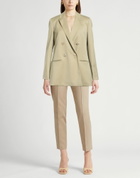 Agnona Womens Blazer in Sage green