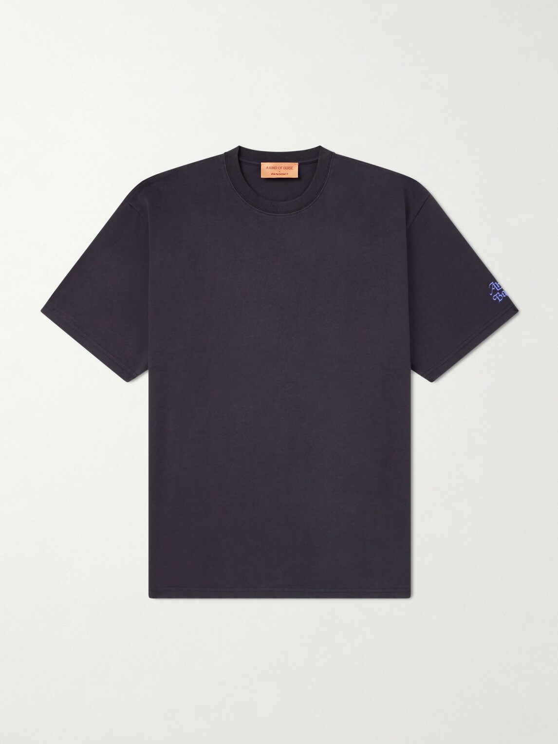 A Kind Of Guise - Basso Logo-Printed Cotton-Jersey T-Shirt - Black
